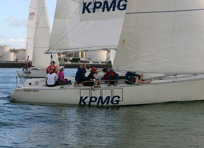 2nd place overall Danielle Bowater & crew - New Zealand Womens Keelboat Championships © RNZYS Media